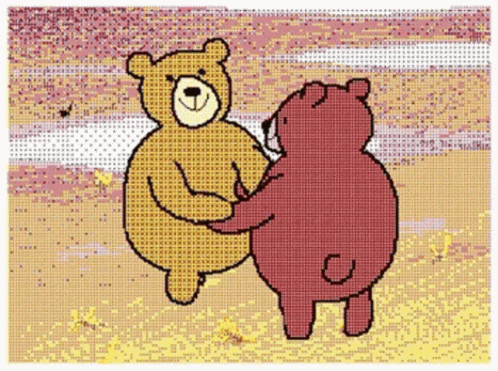 Dancing Bears Cartoon Dance GIF