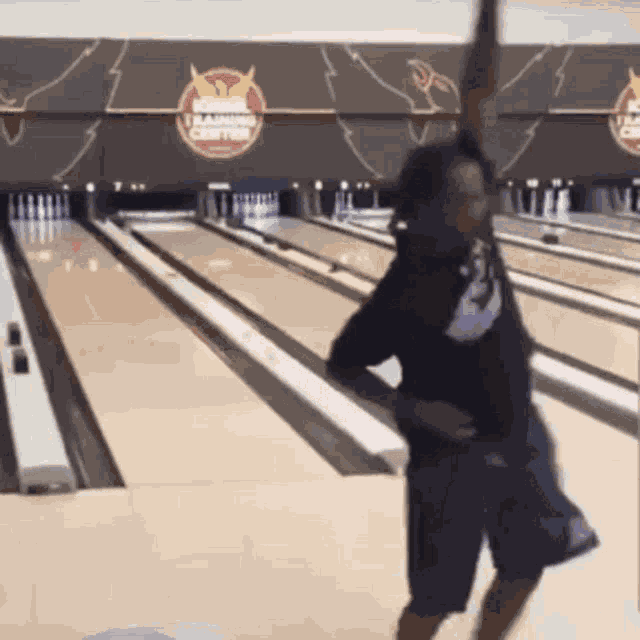 Dancing Bowling GIF