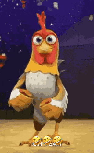 Dancing Chicken GIF