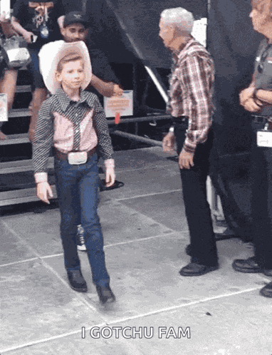 Dancing Cowboy GIF