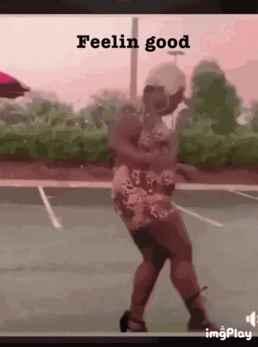 Dancing Feeling Good GIF