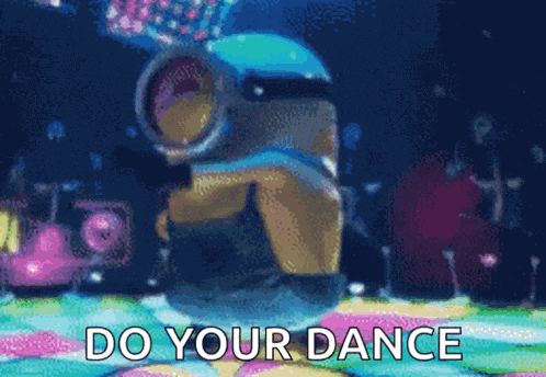 Dancing Minion GIF