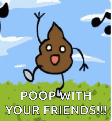 Dancing Poop GIF