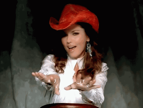 Dancing Shania Twain GIF