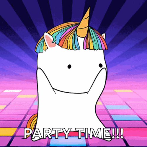Dancing Unicorn Unicorn GIF