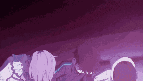 Dandadan Aira Okarun And Momo Headbanging GIF