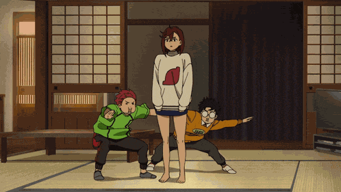 Dandadan Momo Ayase GIF