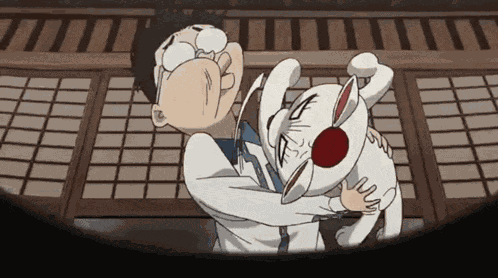 Dandadan Okarun Gets Punched And Beaten Up By Turbo Granny GIF