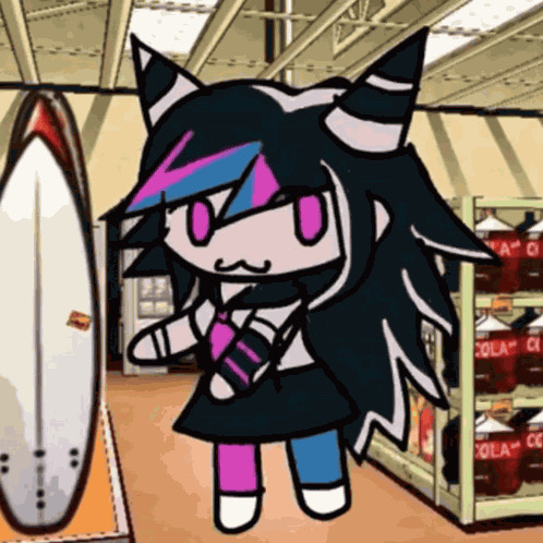 Danganronpa Ibuki Mioda GIF