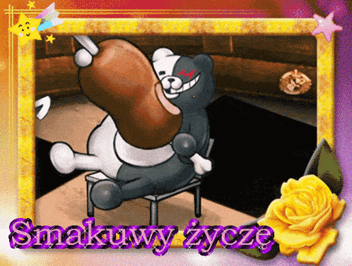 Danganronpa Monokuma GIF