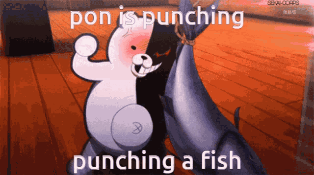 Danganronpa Monokuma GIF