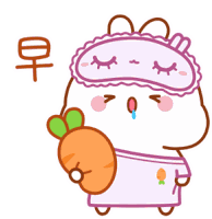 Dare Aggie Bunny Dare Bunny Sticker