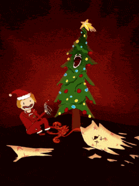 Dark Humor Christmas GIF