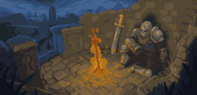 Dark Souls Bonfire GIF