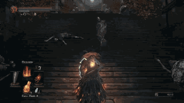 Dark Souls Tormenta De Fuego GIF