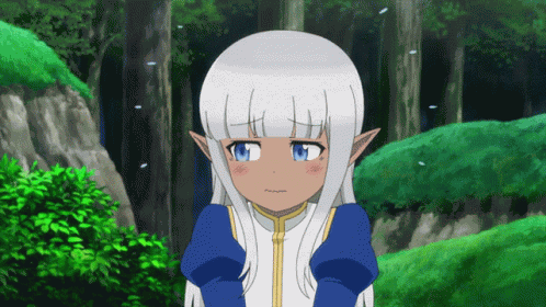Darkelfcarla Kono Healer Mendokusai GIF