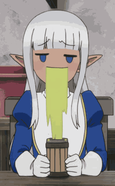 Darkelfcarla Kono Healer Mendokusai GIF