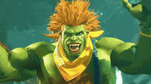 Darkmelocoton Blanka GIF