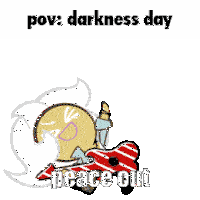 Darknessday Cookie Run Sticker