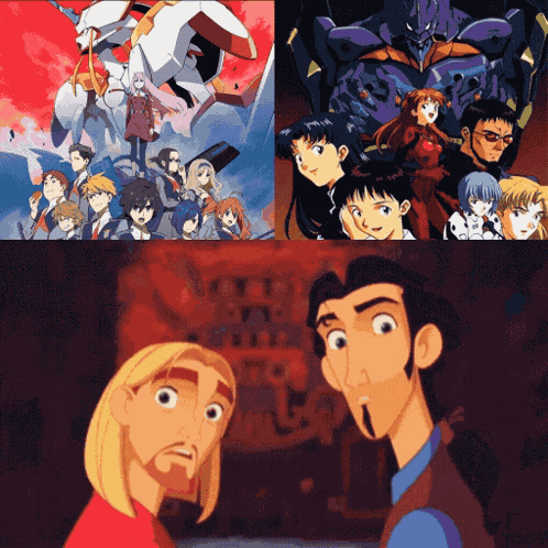 Darling In The Franxx Neon Genesis Evangelion GIF