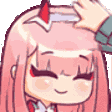 Darling In The Franxx Zero Two Sticker