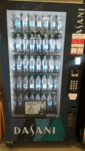 Dasani Vending Machine GIF