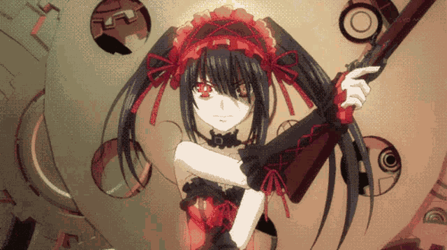 Date A Live Kurumi Tokisaki GIF