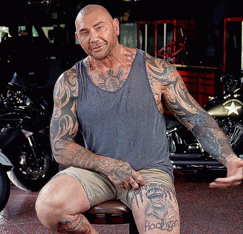 Dave Bautista Dave Batista GIF
