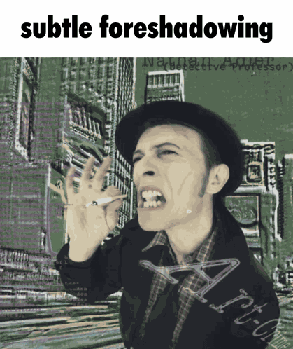 David Bowie Meme Outside Bowie GIF