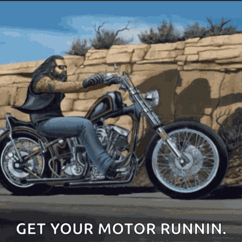 David Mann Harley Davidson GIF