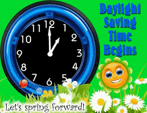 Daylight Savings Spring Forward GIF