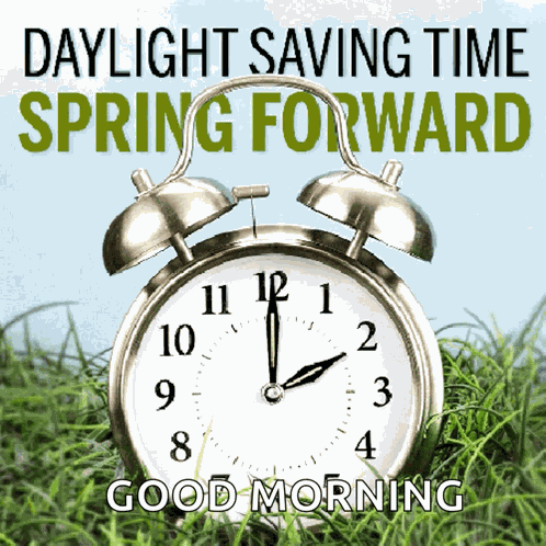 Daylight Savings Spring Forward GIF