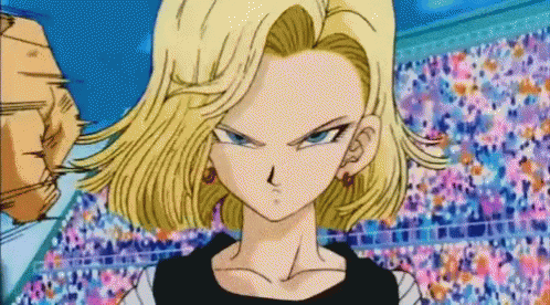 Dbz Android18 GIF