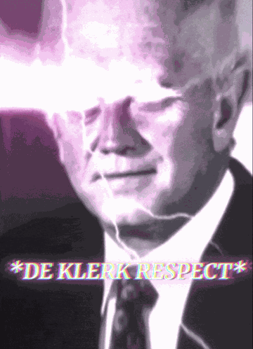 De Klerk De Klerk Respect GIF