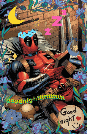 Deadpool Goodnight GIF