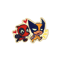 Deadpool Wolverine Sticker