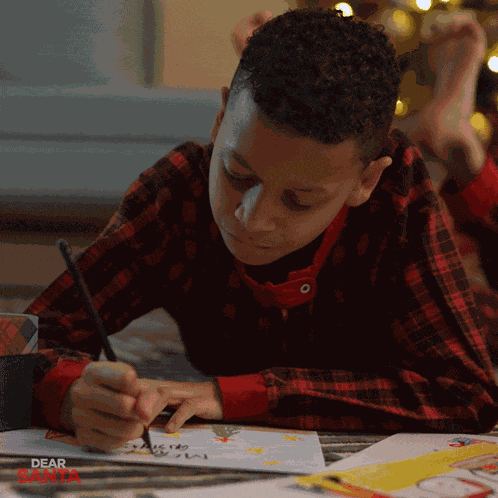 Dear Santa Writing Letters To Santa GIF
