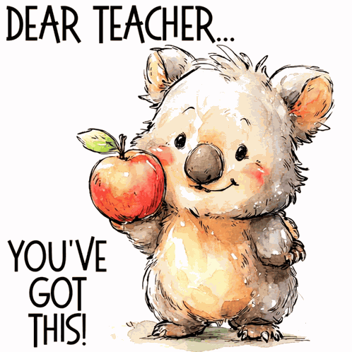 Dear Teacher Youve Got This Teacher Encouragement GIF