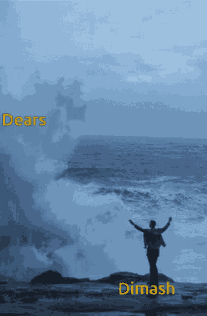 Dears Tsunami Dimash GIF