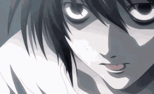 Death Note L Lawliet GIF