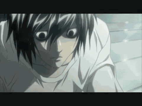 Death Note L Lawliet GIF