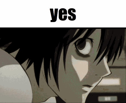 Death Note Yes GIF