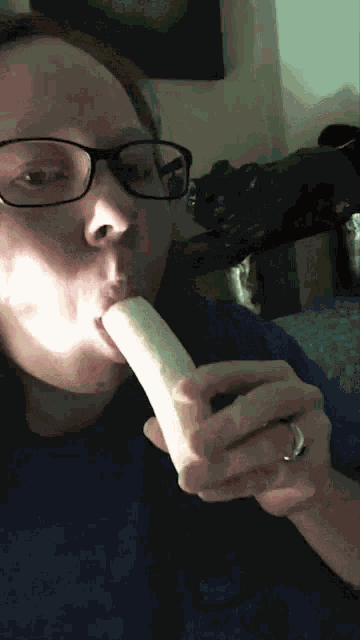 Deep Throat Banana GIF