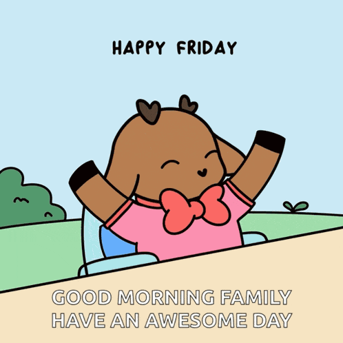Deerpack Happy Friday Deerpack GIF