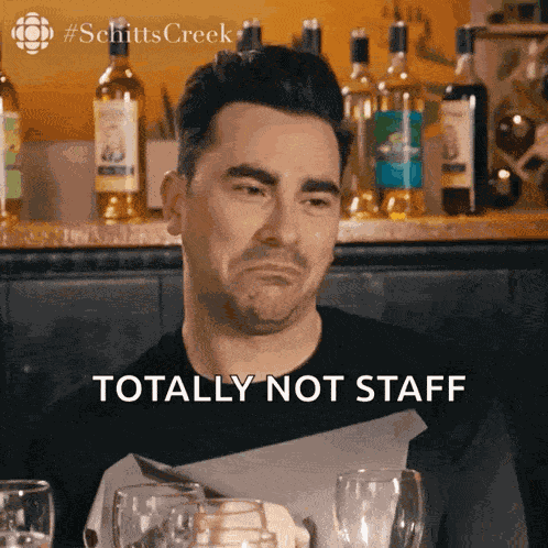 Definitely Not David Rose GIF