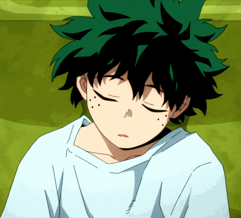 Deku Sleep GIF
