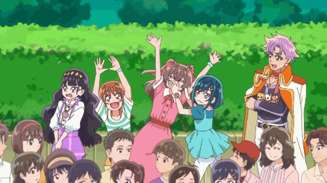 Delicious Party Precure Anime GIF