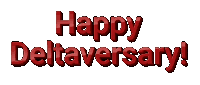Deltaversary Delta Airlines Sticker