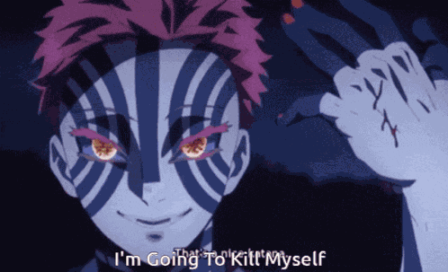 Demon Slayer Akaza GIF