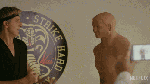 Demonstration William Zabka GIF